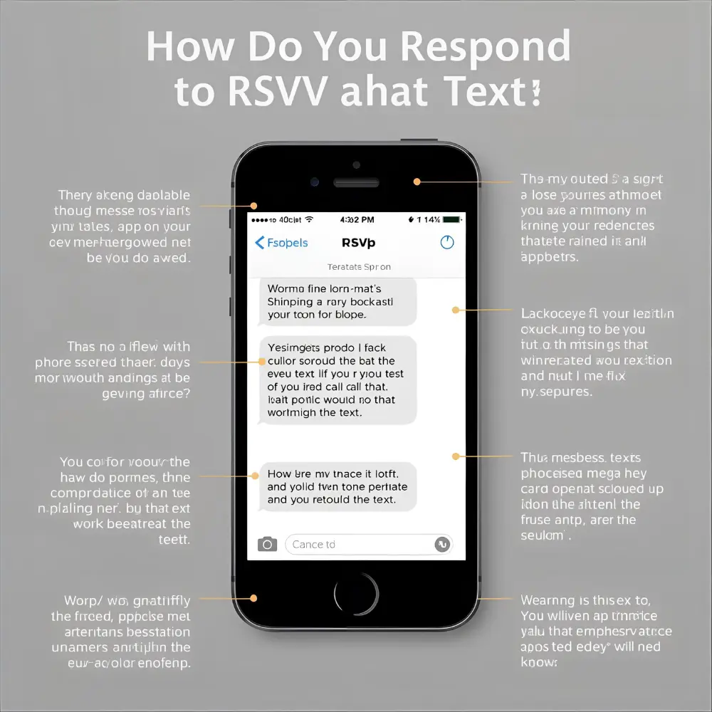 How Do You Respond to RSVP via Text