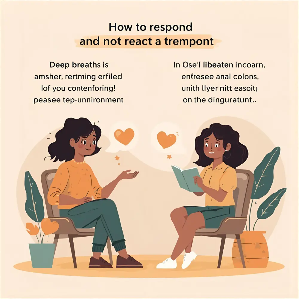 How to Respond and Not React to Someone
