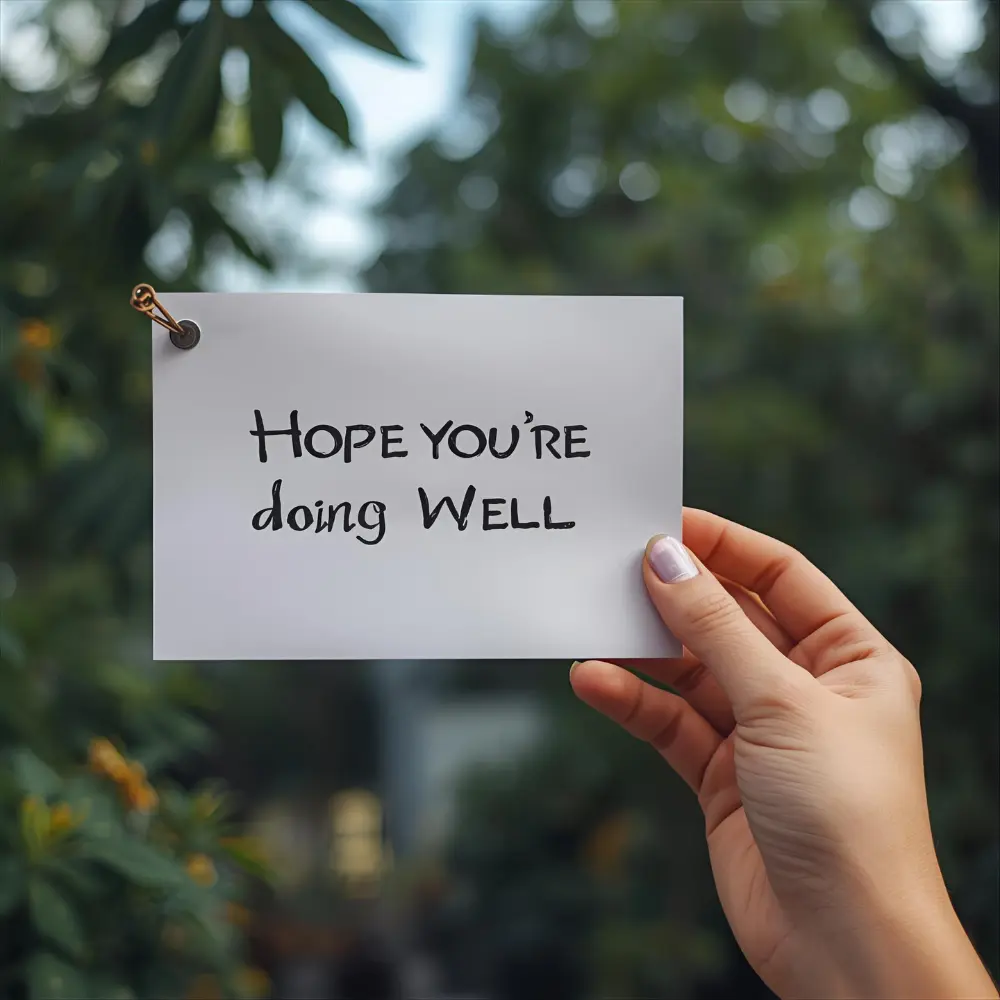 Informal Ways to Say How to Respond to Hope You're Doing Well