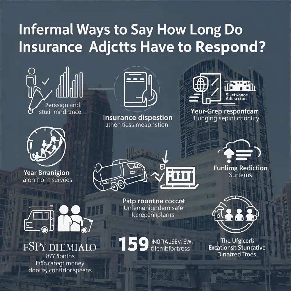 Informal Ways to Say Insurance Adjusters Have to Respond