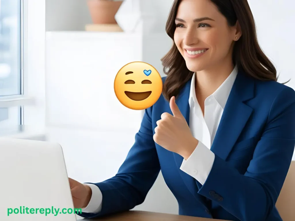 Formal Ways to Respond to  Emoji