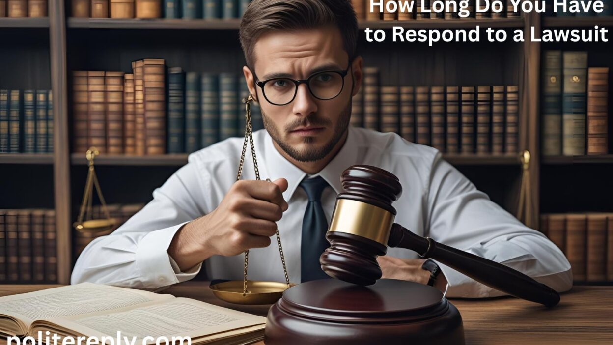How Long Do You Have to Respond to a Lawsuit