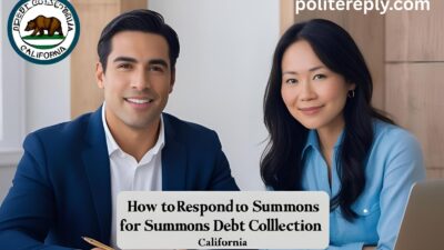 How to Respond to a Summons for Debt Collection in California