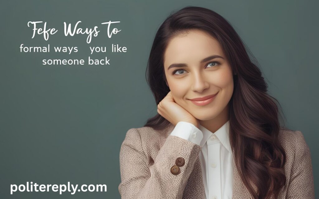 How to Respond When Someone Says They Like You and You Like Them Back