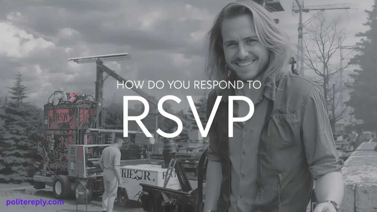 How Do You Respond to RSVP