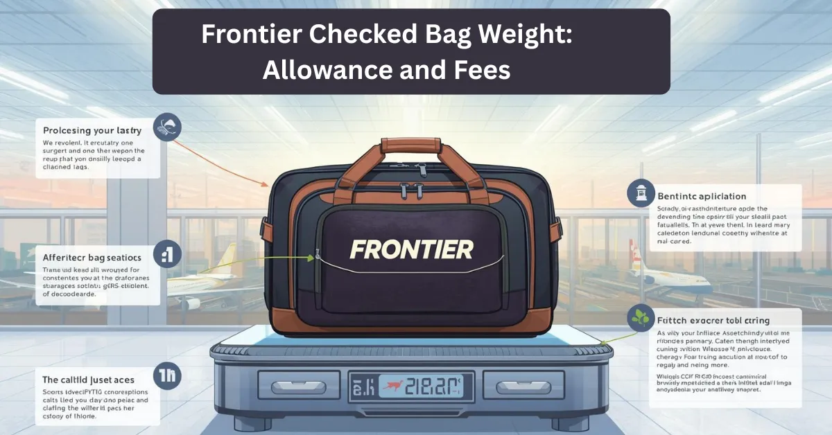Frontier Checked Bag Weight Allowance and Fees
