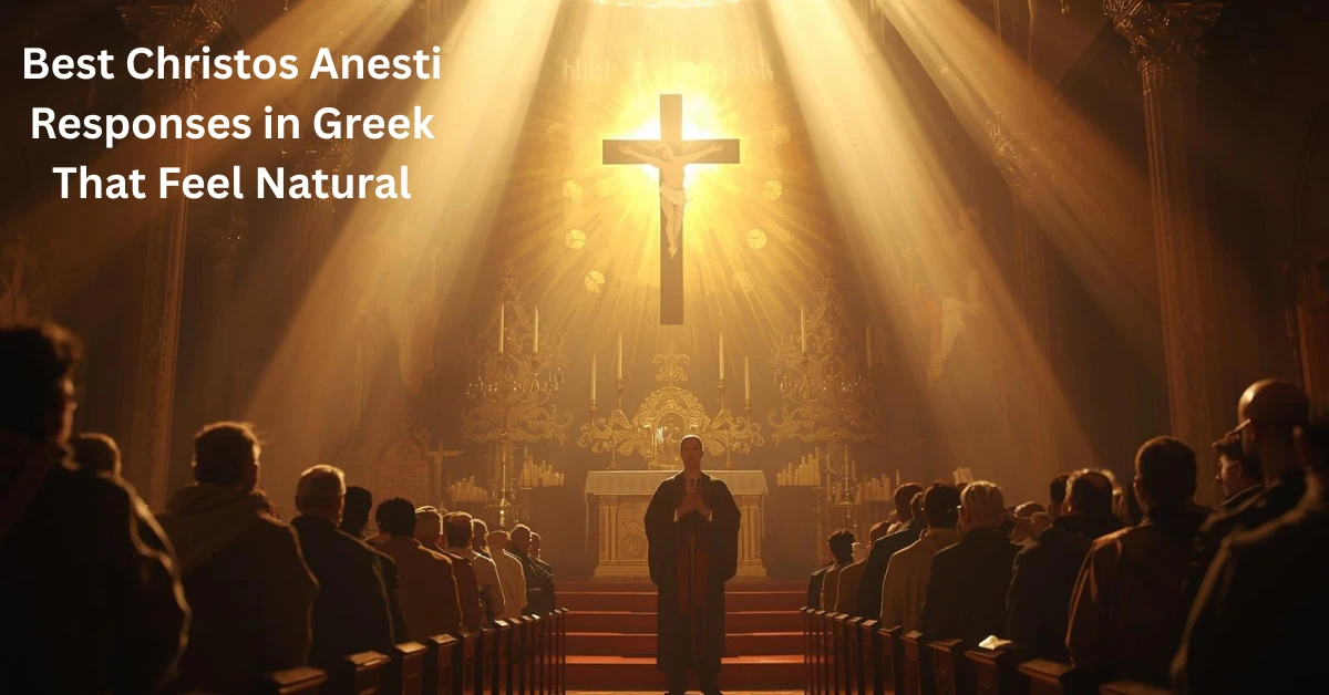 Best Christos Anesti Responses in Greek That Feel Natural