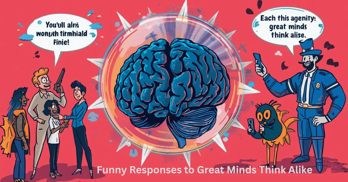 Funny Responses to Great Minds Think Alike