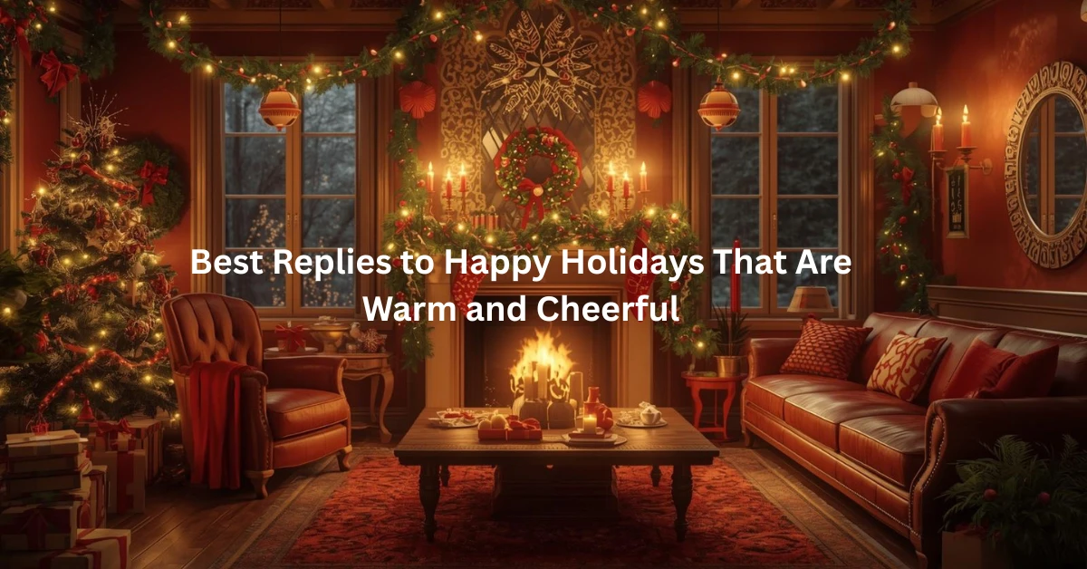 Best Replies to Happy Holidays That Are Warm and Cheerful